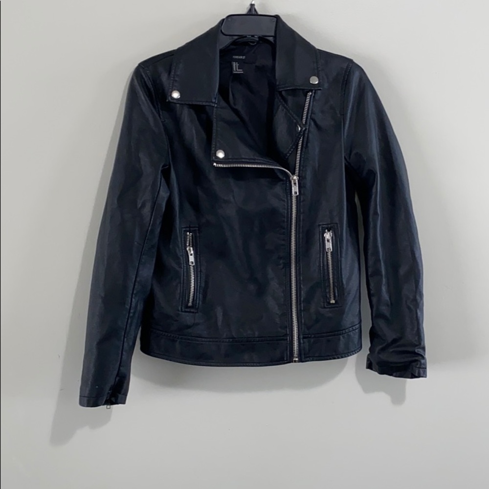 Forever 21 faux leather jacket